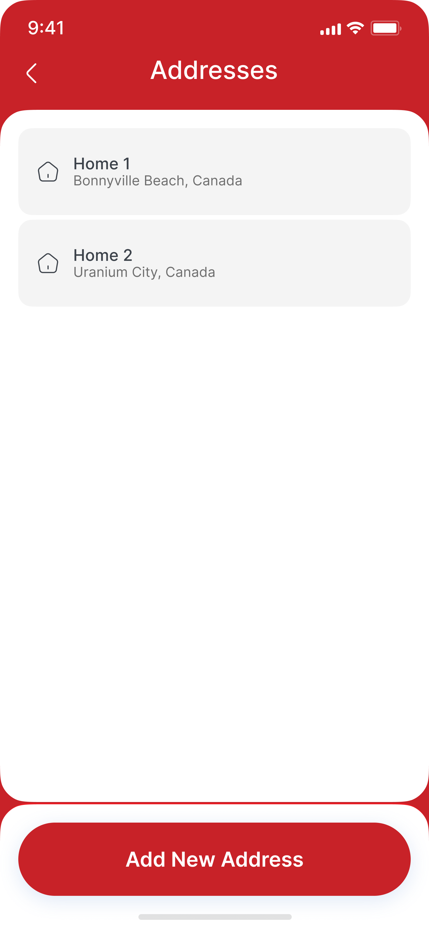 Addresses