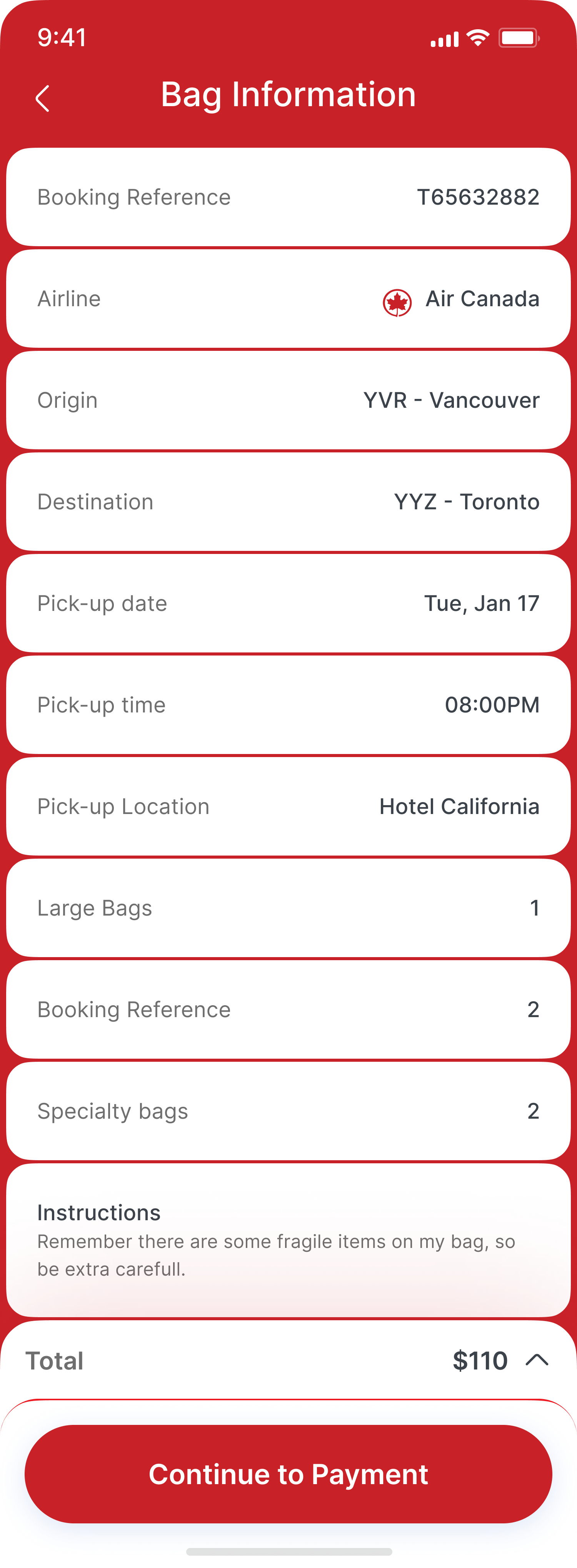 Bag Information copy
