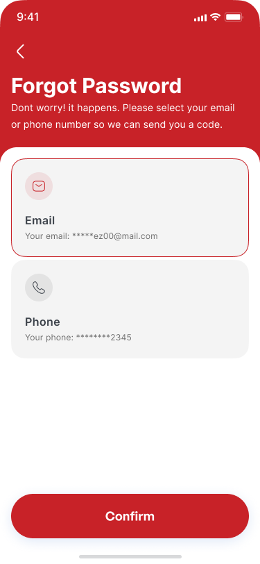 Forgot Password