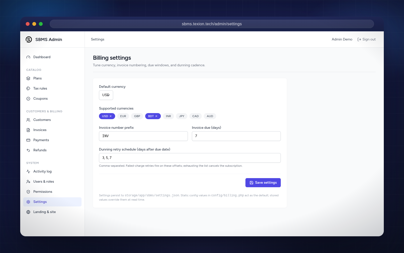 billing-settings