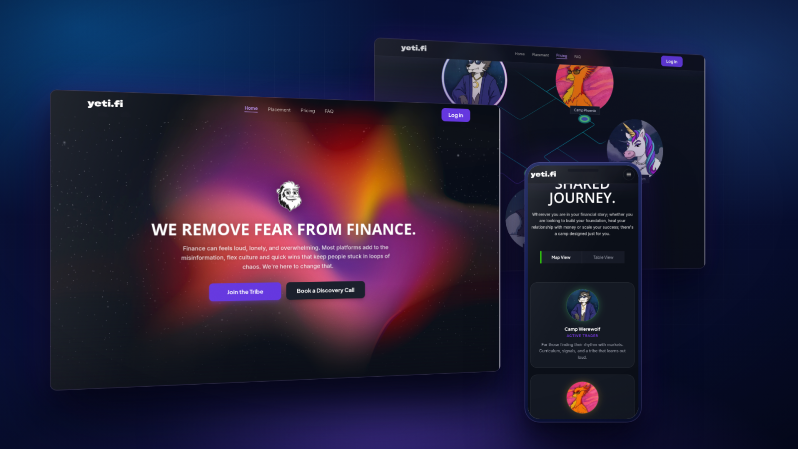 Yeti.Fi — behavioural finance learning, mentorship and community
