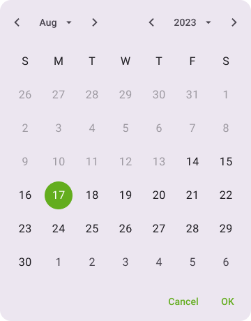 Date Picker