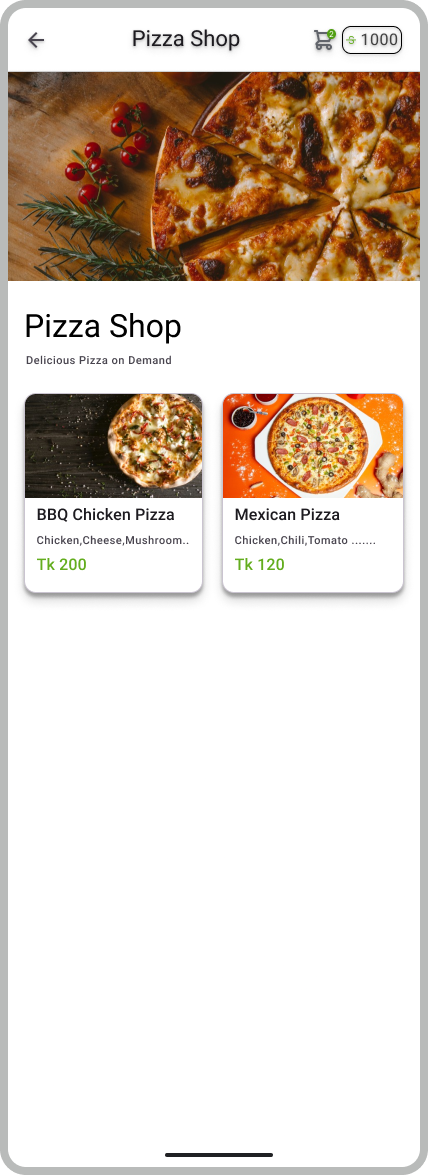Pizza shop